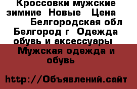 Кроссовки мужские зимние. Новые › Цена ­ 1 500 - Белгородская обл., Белгород г. Одежда, обувь и аксессуары » Мужская одежда и обувь   